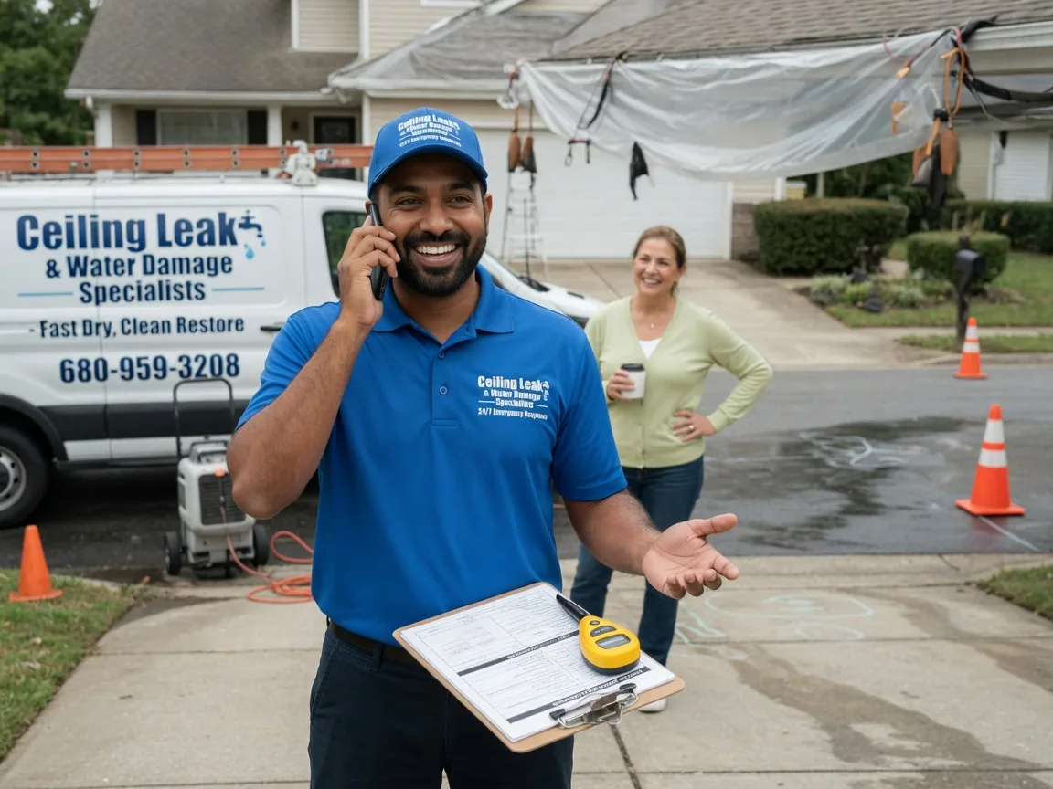 Ceiling Leak Cleanup Highlands, NC FAQs